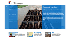 Desktop Screenshot of interbarge.com