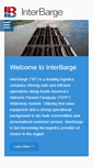 Mobile Screenshot of interbarge.com
